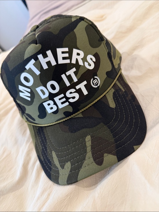 OTTO Accessories - Mommday Camouflage 'Mothers Do It Best' Trucker Hat